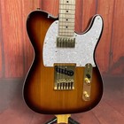 Custom Tl Electric Guitar Vintage Sunburst White Pearl Pickguard Chrome Hardware
