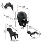 Wall Hanging Art Ornaments Giant Xenomorph Head Wall Alien Facehugger Rack Hooks