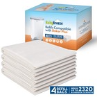 Diaper Pail Refills Compatible With Dekor Plus Diaper Pail 4 Refill Bags Hold   