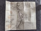 Antique Italy Map C1830 Laid Paper Calabria Sicily Naples Copper Engraving