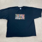 Rent Musical Movie T-shirt Unisex Xxxl Black Graphic Broadway Cast Promo Gildan