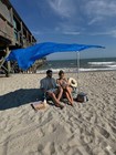 Breeze Powered Canopy Sail Wind Shade Cover Beach Sun Umbrella Lightweight