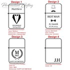 Personalised Lighter Gift Engraved Wedding Favour Lighters Groomsman Best Man