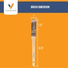 12pack - 1  Angle Brushes For All Latex And Oil Paints   Stains