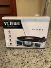 Victrola Vintage 3-speed Bluetooth Portable Suitcase Record Player Built-in Spea