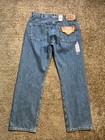 Vintage Levis 501 Jeans Mens 36x32 Blue Button Fly Straight Leg  38x32  New
