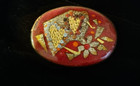 Enamel On Copper Pin Handcrafted By Maine Master Enamelist Stell Shevis