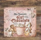 Two Retro Christmas  Santa  Decoupage Lunch Paper Napkins Gingerbread hot Cocoa