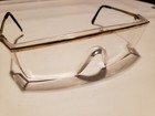 Vintage Bouton  2600 Z87 Gold Safety Glasses Shield  70s 80s