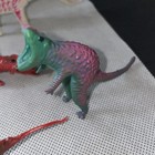 Vintage Plastic Dinosaur Toys Lot Of 6