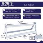 Bisupply Wrapping Paper Cutter Dispenser - 24in Butcher Craft Paper Roll Holder