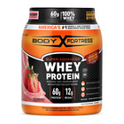 2 Pack Body Fortress Super Advanced 100  Premium Whey Protein Powder  Strawberry