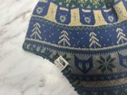 North Face Winter Hat Beanie Cap Toddler Baby Lined Blue Green Aztec Geometric