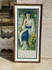 Vintage  Original  Antique  1921   Coca-cola  Coke  Soda  Calendar  Ex Condition