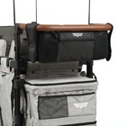 Parent Console With Insulated Cup Holders  Black
