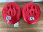 Winning Boxing Punch Mitts Cm-50 Strike Pads Red Soft Type In Stock New With Box