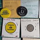 19  Different Vintage New York Transit Tokens  See Photos  Our  B720