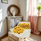 100 Pcs Artificial Sunflower Heads  Yellow Artificial Flower Heads Mini Fake    