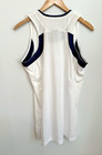 Adidas Practice Jersey Basketball Women s White navy Blue Size Medium Shirt New 