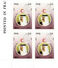 Iraq 1989 Iraqi Red Crescent Block Of Four Three Stamps Set Saddam Hussein Mnh 