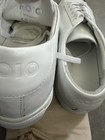 Koio Men s Capri 1st Edition Leather Low Top Triple White  Size 10   Eu 43