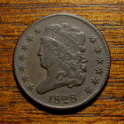 1828 Classic Head Half Cent  13-stars  Xf     Smooth Surfaces   Bold Features