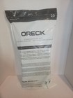 Oreck Pk800025 Upright Disposable Vacuum Cleaner Bags  X-large - 25 Pack