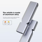 10 Pcs 120db Loud Emergency Survival Sos Whistle Camping Hiking Keychain Outdoor