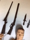 Johnny West Marx Vintage 1960s Lot Of Parts And Western Accessories