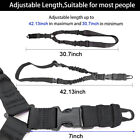 Tactical Single One Point Qd Bungee Gun Rifle Sling   Hk Clip   Shoulder Padded