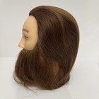 Stancia Male Mannequin Head With Beard - Real Hair Hairdressing Training