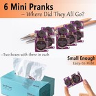 6 Pcs Cricket Noise Maker Prank - Hidden Prank Device With 3-month Beeping
