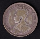 Canada 1932 50c Fifty Cent Silver Half Dollar King George V Vg  800 Silver