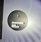 Singer Sewing Machine Model 128 Needle Plate With Screw  And Both Slide Plates  