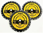 5 Dewalt 6-1 2  Carbide 24t Cordless Circular Saw Blades Framing 24 Dwa161224