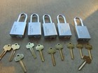 5 New General  Ic Best Cyl  With M Core And 1 Core And 10 Keys Padlock Locksmith