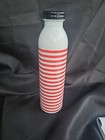 Disney Mickey Mouse Red Striped Stainless Steel Water Bottle Tumbler 20 Oz 