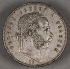 1869 Hungary Silver 1 Forint