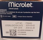 Microlet 28g Multicolor Lancets 100ct Sterile Silicone-coated Exp2030