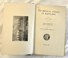 Antique Book     the Medical Annals Of Maryland   1799-1899     1903  Cordell  Vgc