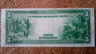 1914  5 Five Dollar Large-size Note  Crisp  Very Nice  Vf   xf  Richmond-issued