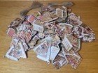 New Woanger 60 Pcs  Christmas Gingerbread House Ornaments With String Wooden