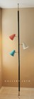 Wow  Vtg Starlite Tri-color Mid Century Modern Tension Pole Lamp Atomic Thurston