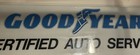 Goodyear Tires Marquee Style New Metal Sign  Ships Free - 6 X 18 