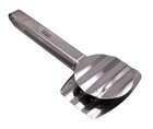 Oneida 18 8 Stainless Steel Perforated Flat Tongs Restaurant Catering Utensil