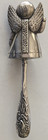 Vintage Sterling Waving Angel Girl Baby Rattle