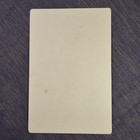 Antique Cabinet Card Photo Smiling Baby In White Gown Lawrence Worcester Ma