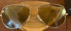 Vintage B l Ray Ban Usa Aviator 58-14  Ambermatic Lens Outdoorsman Sunglasses
