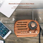 Portable Vintage Decor Radio  Retro Bluetooth Speaker  Fm am sw Old Fashion Clas