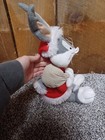 Looney Tunes 17    Sugar Loaf Christmas Santa Bugs Plush